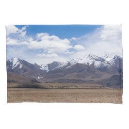 Tibet, Himalaya - Landschaftliche Berglandschaft Kissenbezug