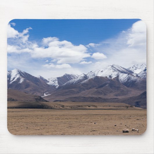 Tibet, Himalaya - Landschaftliche Berglandschaft Mousepad (Vorne)