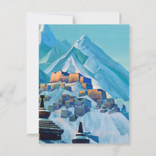 „Tibet Himalaya“ von Nicholas Roerich Postkarte