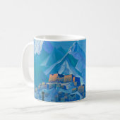 Tibet, Himalayas, 1933 von Nicholas Roerich Kaffeetasse (Vorderseite Links)