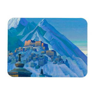 Tibet, Himalayas, 1933 von Nicholas Roerich Magnet