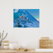 Tibet, Himalayas, 1933 von Nicholas Roerich Poster (Küche)