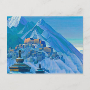 Tibet, Himalayas, 1933 von Nicholas Roerich Postkarte