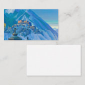 Tibet, Himalayas, 1933 von Nicholas Roerich Visitenkarte (Vorne/Hinten)