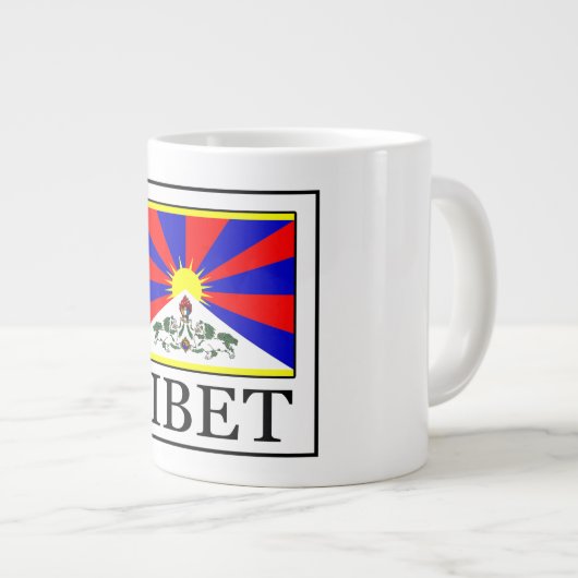 Tibet Jumbo-Tasse (Vorderseite Rechts)