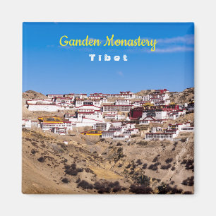 Tibet - Kloster Ganden Buddhist Magnet
