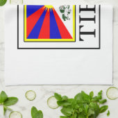 Tibet Küchentuch (Gefaltet)