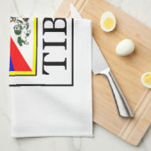 Tibet Küchentuch (Viertel Falte)