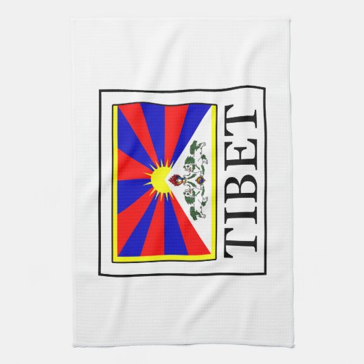 Tibet Küchentuch (Vertikal)