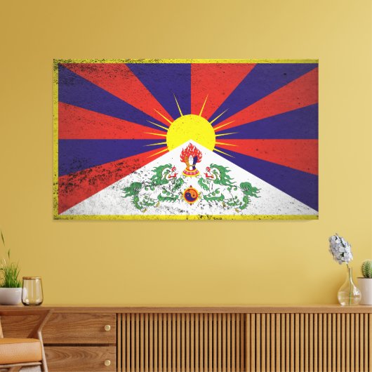 Tibet Leinwanddruck (Insitu (Wohnzimmer))