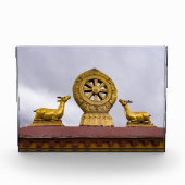 Tibet, Lhasa - Dharma-Rad im Jokhang-Tempel Fotoblock (Vorderseite)