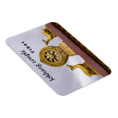 Tibet, Lhasa - Dharma-Rad im Jokhang-Tempel Magnet (Rechte Seite)