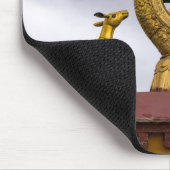 Tibet, Lhasa - Dharma-Rad im Jokhang-Tempel Mousepad (Ecke)