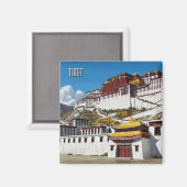 Tibet Lhasa Potola Palace Travel Magnet (Vorderseite/Rückseite)