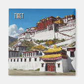 Tibet Lhasa Potola Palace Travel Magnet (Vorne)