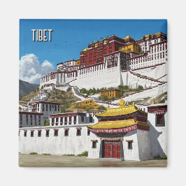 Tibet Lhasa Potola Palace Travel Magnet