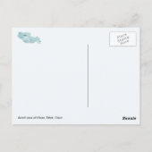 Tibet, Luftbild von Lhasa, China Postkarte (Rückseite)