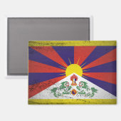 Tibet Magnet (Vorderseite/Rückseite)