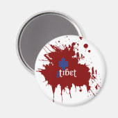 Tibet Magnet (Vorderseite/Rückseite)