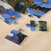 Tibet-Mastiff-Himalaja-Mohn-Kunst Puzzle (Seite)