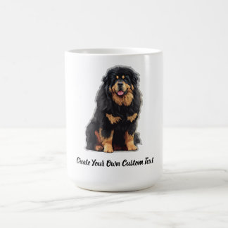 Tibet-Mastiff-Hund Erstellen Sie Ihren eigenen ben Kaffeetasse