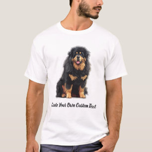 Tibet-Mastiff-Hund Erstellen Sie Ihren eigenen ben T-Shirt