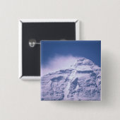 Tibet. Mount Everest Button (Vorne & Hinten)
