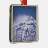 Tibet. Mount Everest Silbernes Ornament (Rechts)