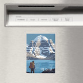 Tibet Mount Kailash Travel Magnet (In Situ (Geschirrspüler))
