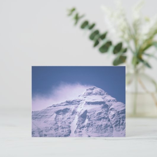 Tibet. Mt. Everest Postkarte (Stehend Vorderseite)