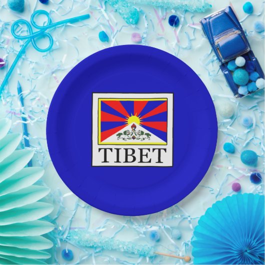 Tibet Pappteller (Party)