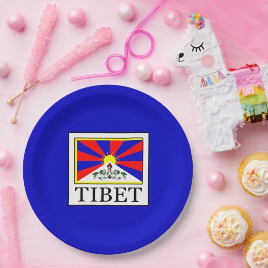 Tibet Pappteller (Party)