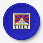 Tibet Pappteller (Vorderseite)