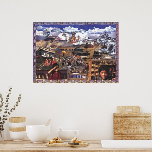Tibet Poster (Küche)