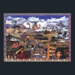 Tibet Poster<br><div class="desc">Fotocollage</div>