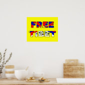 Tibet-Poster Poster (Küche)