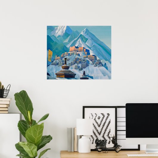 Tibet-Poster Poster (Heimbüro)