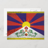 Tibet Postkarte (Vorne/Hinten)