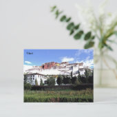 Tibet, Potala Palace in Lhasa, China. Postkarte (Stehend Vorderseite)