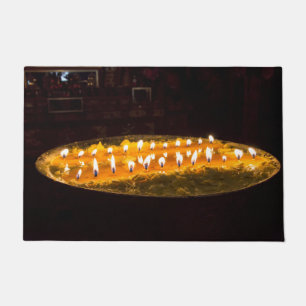 Tibet - Ritual Butter Lampe Fußmatte