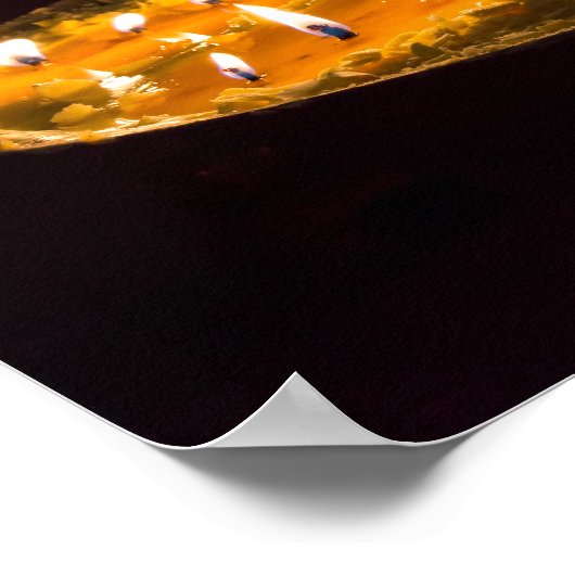 Tibet - Ritual Butter Lampe Poster (Ecke)