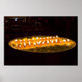 Tibet - Ritual Butter Lampe Poster (Vorne)