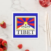 Tibet Serviette (Beispiel)