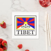 Tibet Serviette (Beispiel)