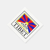 Tibet Serviette (Ecke)