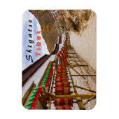 Tibet, Shigatse - Kloster Tashilumpo Magnet (Vertikal)