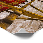 Tibet, Shigatse - Kloster Tashilumpo Poster (Ecke)
