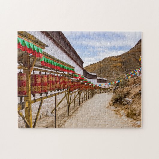 Tibet, Shigatse - Kloster Tashilumpo Puzzle (Horizontal)