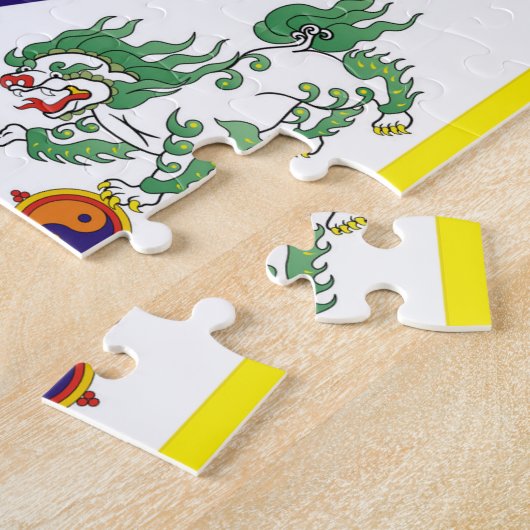 Tibet & Snow Lions, tibetische Flagge - Der Himala Puzzle (Seite)