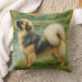 Tibet-Spaniel Kissen